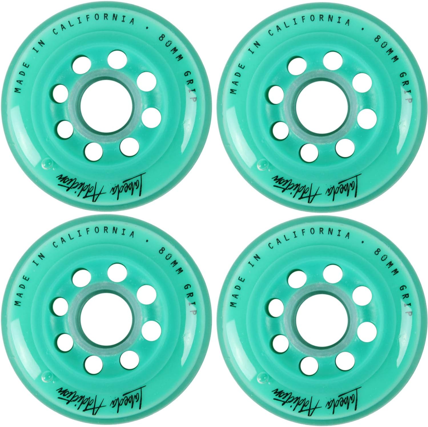 Labeda Roller Hockey Wheels Addiction White/Orange 76mm