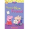Peppa's New Friend (Peppa Pig Level 1 Reader with Stickers)