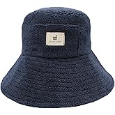 Totonoi Japan Sauna Hat Towel Japan Brand for Men and Women, Washable Sauna Hat (Navy)