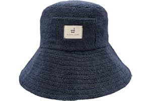 Totonoi Japan Sauna Hat Towel Japan Brand for Men and Women, Washable Sauna Hat (Navy)