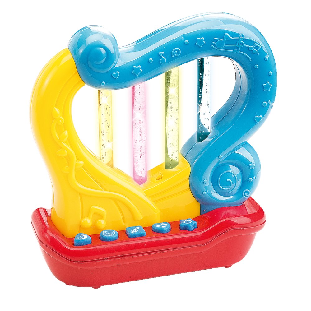 First Harp. Battery Operated Music - Learning and Entertainment for Your Toddler