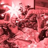 Jsdoin Fairy Lights 50 LED Copper Wire 5m Battery Operated Red 2 Pack view 5