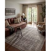 Loloi Amber Lewis Georgie Collection GER-10 Moss/Bark 5'-0" x 7'-6", .19" Pile Height, Area Rug