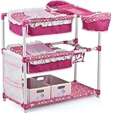 Amazon Com Smoby Baby Nurse Play Center For Dolls With 23 Accessories Pink Toys Games