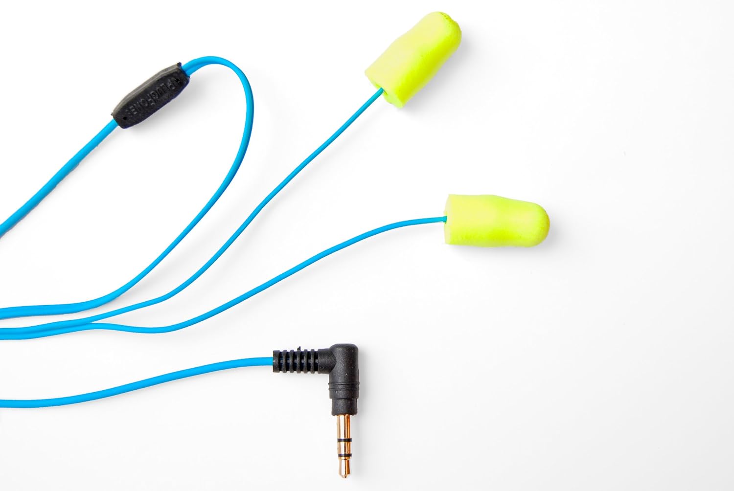Yellow Foam Audio/music Playing Ear Plugs Resembles Silicone and Foam