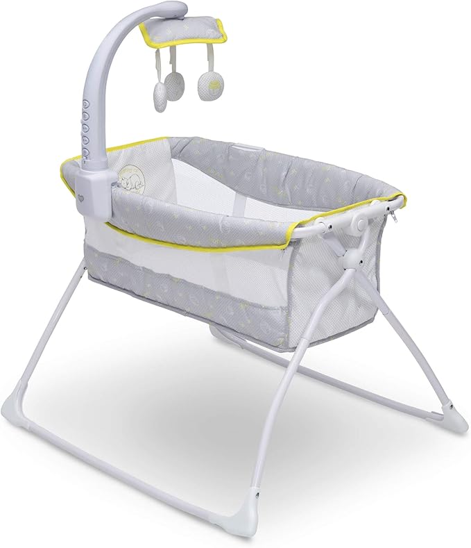 delta children by the bed deluxe bassinet