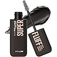 Maybelline Superfluff Volumizing Brow Mousse, All Day Tinted Brow Gel For Soft Full Brows, Black, 1 Count