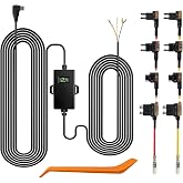 WOLFBOX USB C Acc Hardwire Kit for G850PRO/G840S/G900/G850/G930/G840H/i07/i17/X5/X3/X3 PRO/X5DUO, Hard Wire Car Charger Cable Kit 12V- 24V to 5V for Dash Cameras with Battery Drain Protection