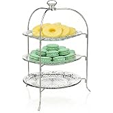 Godinger 3 Tiered Platter Stand - Dublin Crystal Collection