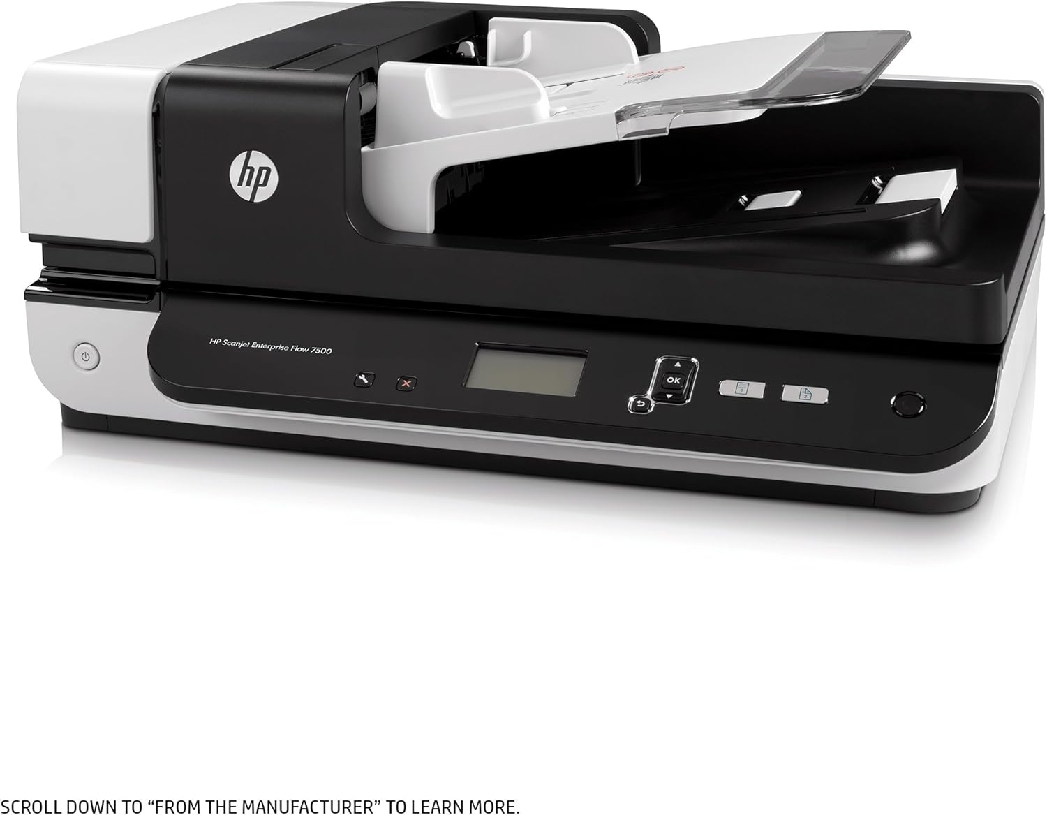 HP ScanJet Enterprise Flow 7500 Flatbed OCR Scanner (L2725B#BGJ): Electronics