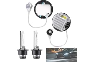 TukboTech 2PCS Xenon Ballast & DS4 Bulb Kit Compatible for Lexus GS LX RX 350 450h 570 for Toyota Avalon Camry Sienna Venza Replaces 8110775020 85967-45010 81107-75020 81107-60F10