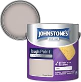 Johnstone's Washable Matt Emulsion Paint Chapel Stone 2.5L Highly Durable Stain view 2