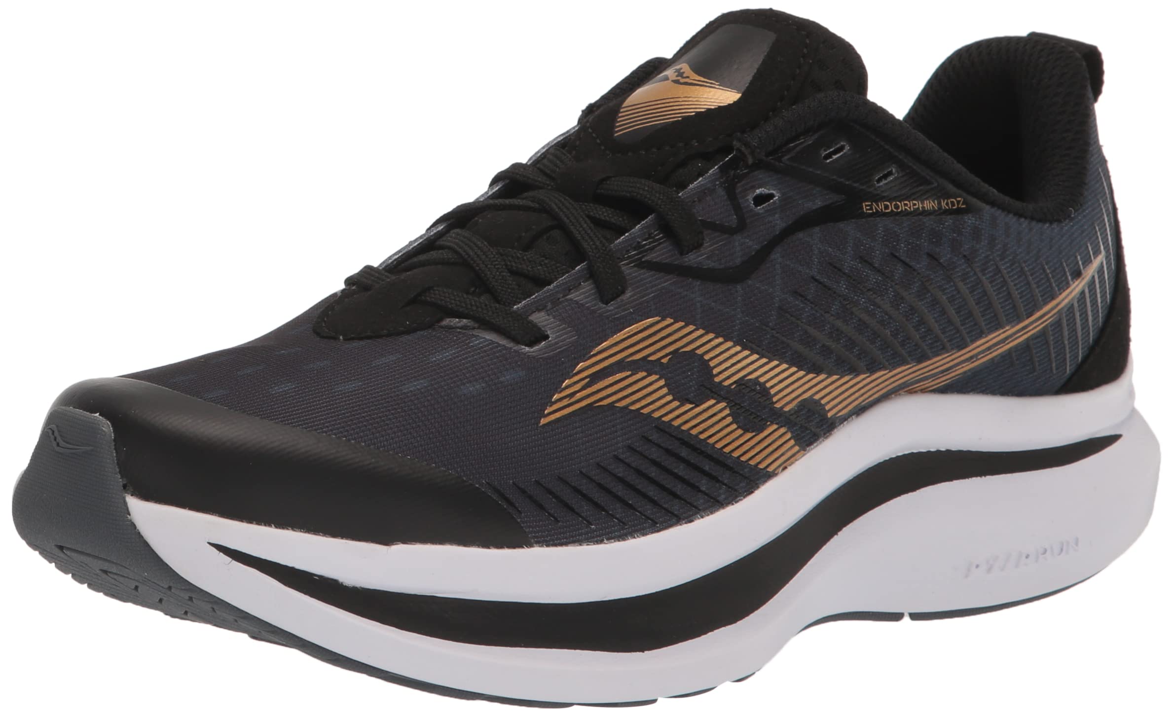 Photo 1 of Saucony Endorphin KDZ Black/Gold 4.5 