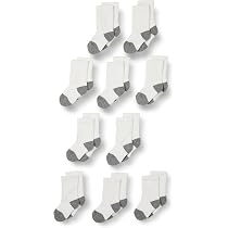 Amazon Essentials - Calcetines de gimnasio de algodón para niños ...