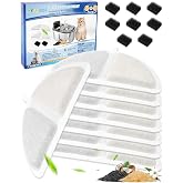 MyfatBOSS 8+8 Pet Fountain Filter Replacement Compatible with LIPPUP 3.2L | Replacement Filters For Cat Fountain Fit for 3.2L Pet Water Fountain &ndash; 4 Months Set of Activated Carbon &amp; Ion Exchange Resin