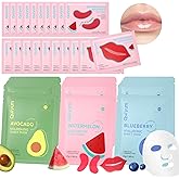 QUIYUM Fruit Skincare Mask Set - Eye + Lip + Face Repair Combo (32 PCS), for Women & Teen, Natural Ingredients with Niacinamide & Hyaluronic Acid, Spa-Like at Home, Moisturize, Soothe, Christmas Gift