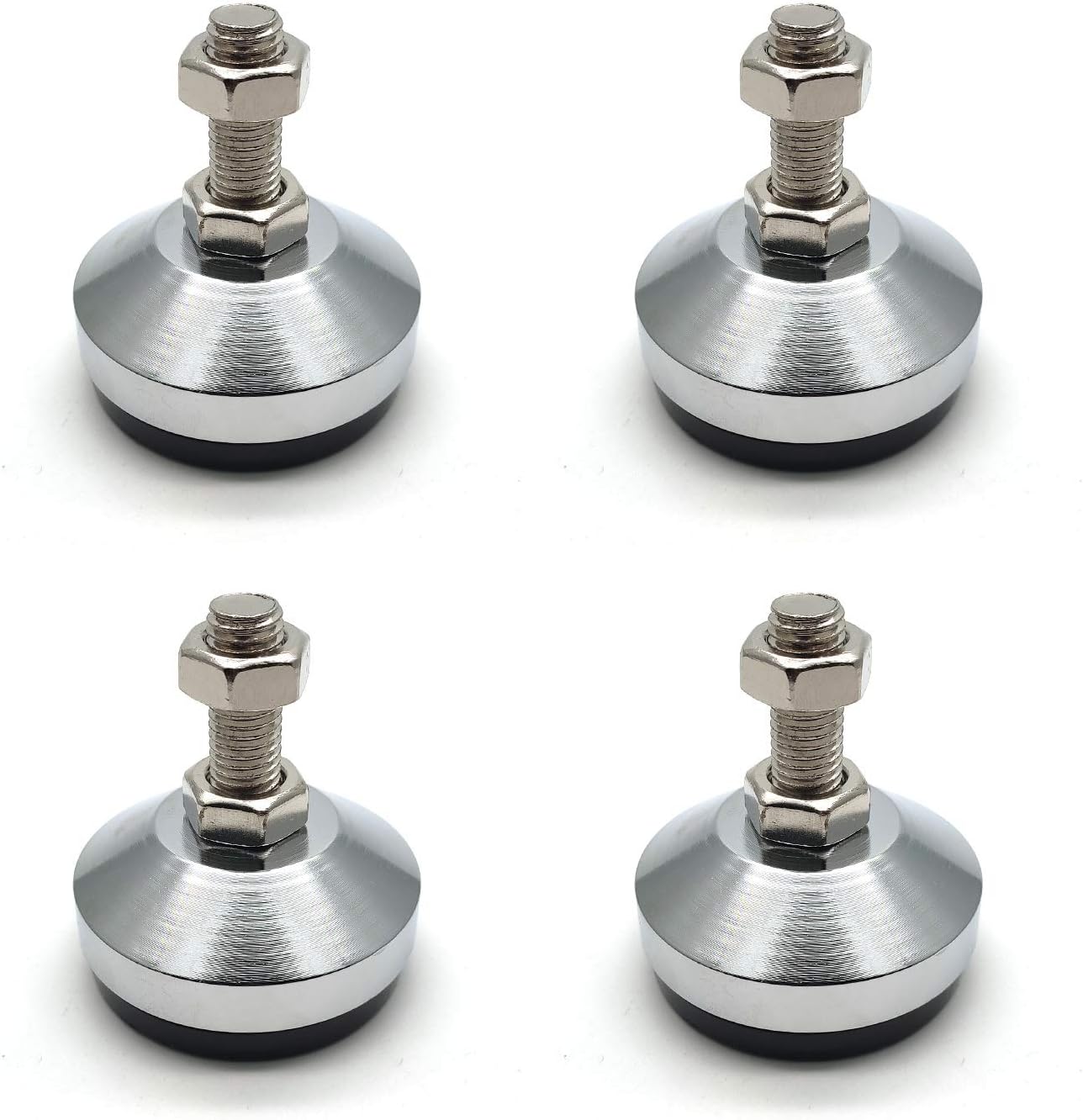 Leveling Feet, 4Pack, Addlike Heavy Duty 2.4" Base, M12 Thread, 1300