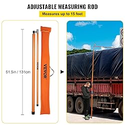 VEVOR Load Height Measuring Stick, 15' Sturdy