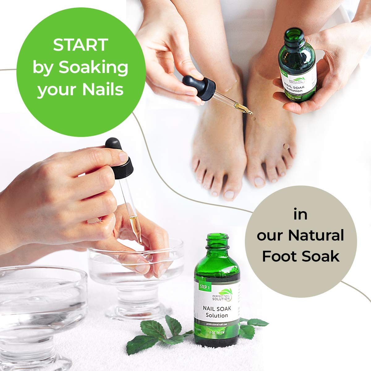 Toenail Fungus Treatment Natural 2Step Topical AntiFungal Solution
