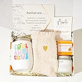 Ndahjahd Aunt Gifts From Niece, Nephew - Auntie Gift Ideas Coffee Cup Gift Promoted Pregnancy Announcement Birthday, Mothers Day, Christmas For Aunt To Be