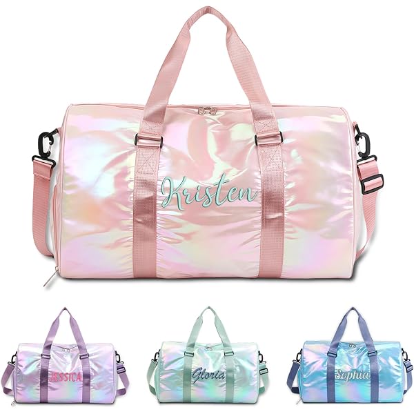 Amazon.com | Custom Ballet Dance Bag for Girls, Embroidery Name
