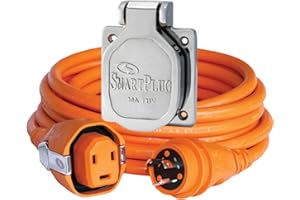 SmartPlug 30 Amp 50ft Cordset w/Stainless Steel Inlet & No Thermostat , small -C30503/BM30NT