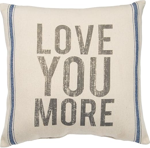 Amazon Com Primitives By Kathy Vintage Flour Sack Style Love You