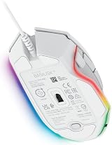 Razer Basilisk V3 Wired Gaming Mouse 26K DPI 11 Programmable Buttons White view 8
