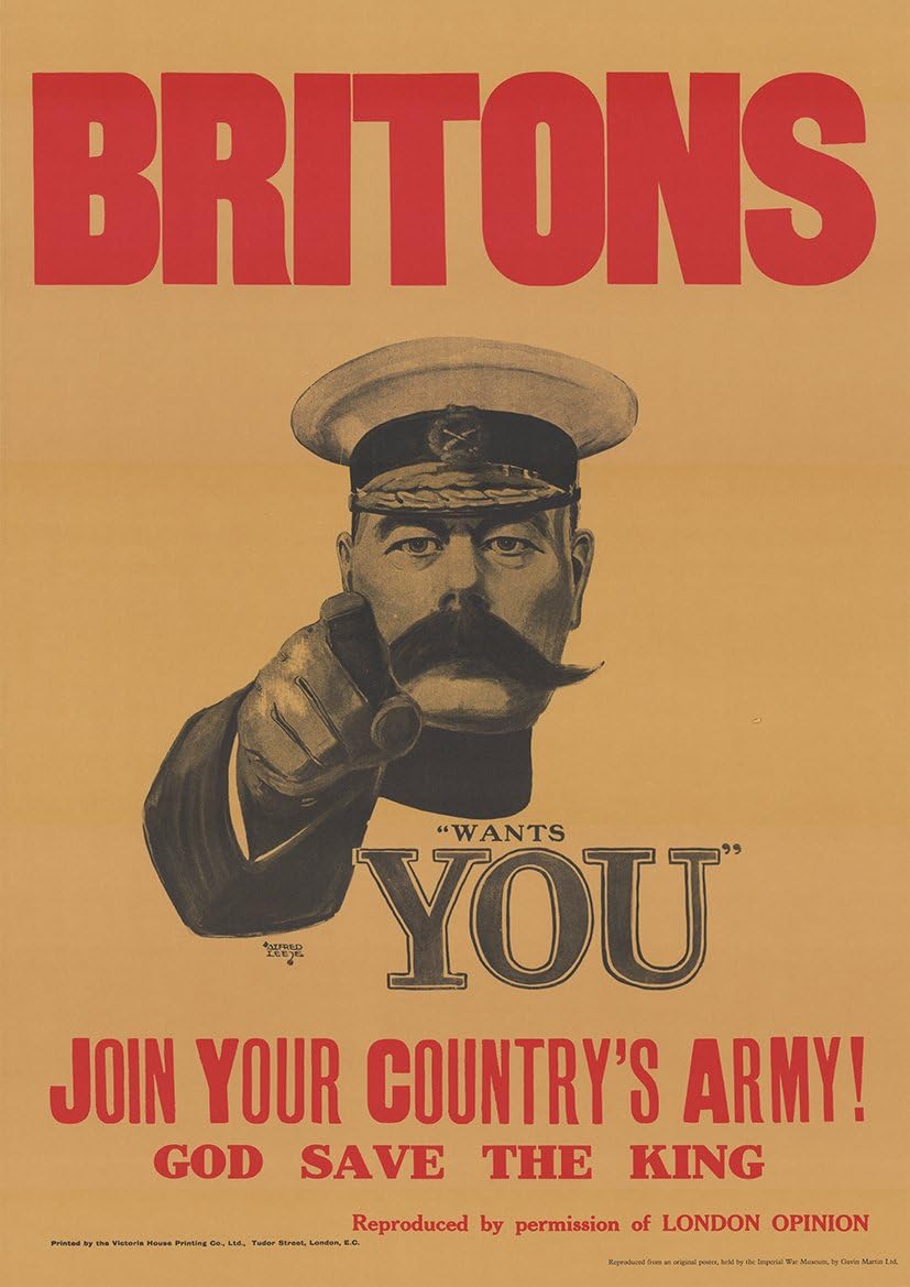 Amazon Com Britons Lord Kitchener Wants You Join Your Country S