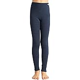 Merino Wool Base Layer Kids - Midweight Merino Wool Long Johns for Kids - Unisex Thermal Pants