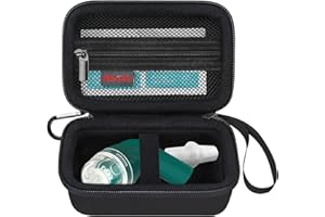 Elonbo Carrying Case for Lungs Breathing Exercise Device, Lung Expansion and Mucus Relief Device Travel Bag, Portable Expiratory Breathing Exerciser Breathing Trainer for Lung Cleanse Storage Bag