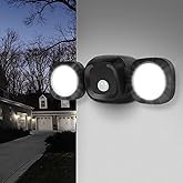 Battery Operated Motion Sensor Light Outdoor, Wireless LED Flood Lights, IP65 Waterproof Motion Detector Security Lights 5500