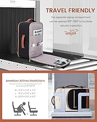 LOVEVOOK Travel Backpack for Women,50L Carry On