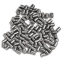 M6 x 6mm Flat Point Screws, Metric Grub