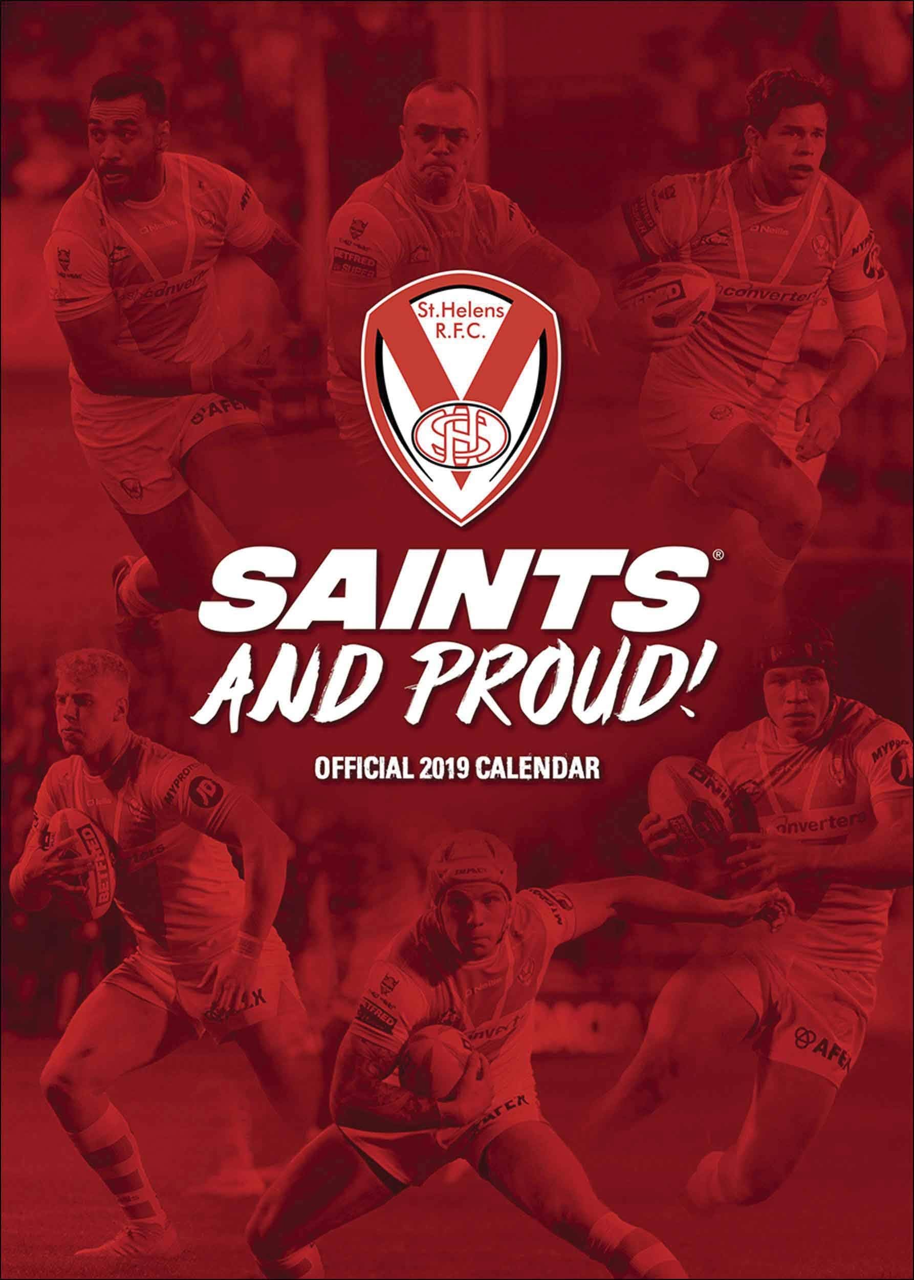 St. Helens RL A3 Calendar 2019