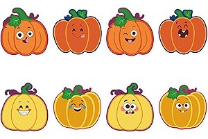 Alynta Fall Pumpkins Stickers for Kids - 1.5 Inch Autumn Sticker Cute Halloween Stickers 480Pcs Thanksgiving Sticker for Goodie Bags Envelope Seals Fall Thanksgiving Halloween Party Decorations