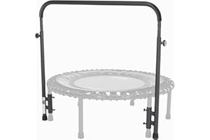 JumpSport Handle Bar Accessory For 39" Straight Leg Fitness Trampolines | Fits JumpSport Rebounder Model 230f Only - Sold Separately | Trampoline Not Included