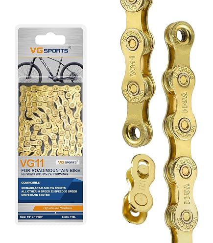KMC X10.93, Nickel Plated 116 Link 10 Speed Chain : Amazon.ca