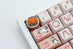 Cmokifuly Cute Keys 3D Cute Custom Keycaps,ESC