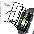 (3 Pack) Orzero Watch Screen Protector Compatible for Samsung Galaxy Fit3, PMMA and PET (Not Tempered Glass) Ultra Thin HD Full Coverage Anti-Scratch