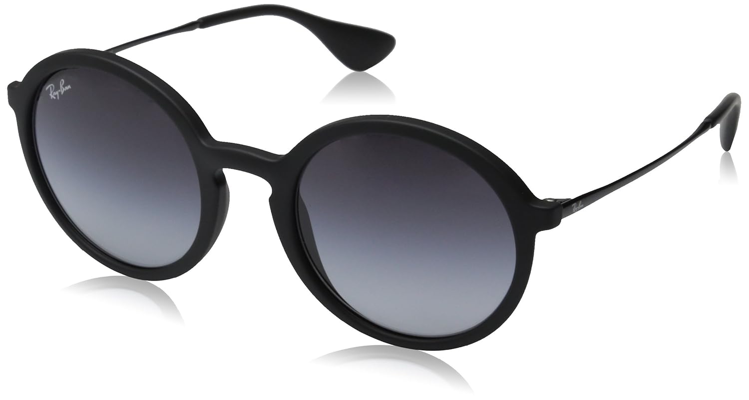 Ray Ban Super redondas gafas de sol Shot gris negro RB G