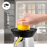 Duronic JE6SR Electric Citrus Juicer 100W Silver Stainless Steel 2 Cones view 4