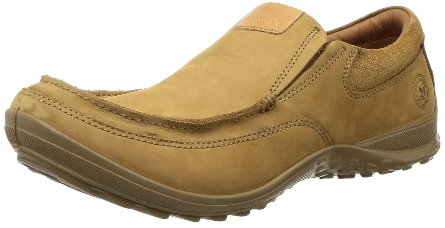 woodland khaki moccasins