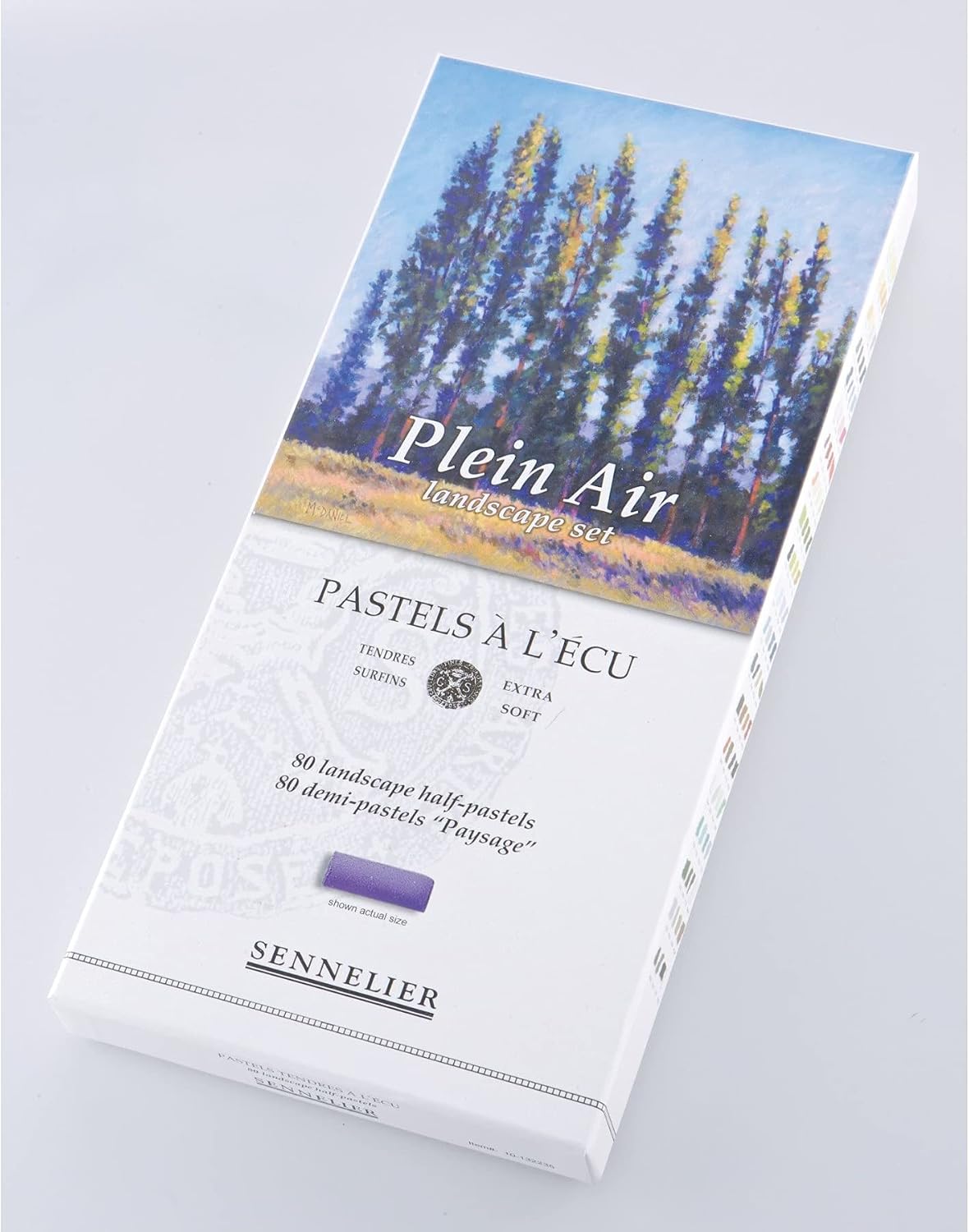 Sennelier Pastels Soft Half ST PKG, Acrylic, Plein Air Landscape, 80 Count (Pack of 1), Multicolor - Image 4