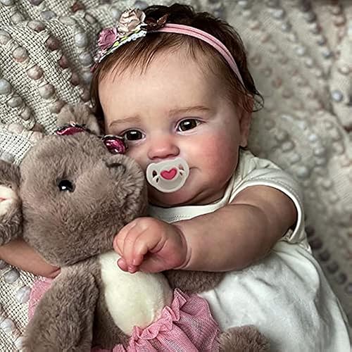 iCradle 20inch50CM Reborn Baby Dolls Silicone Vinyl Full Body