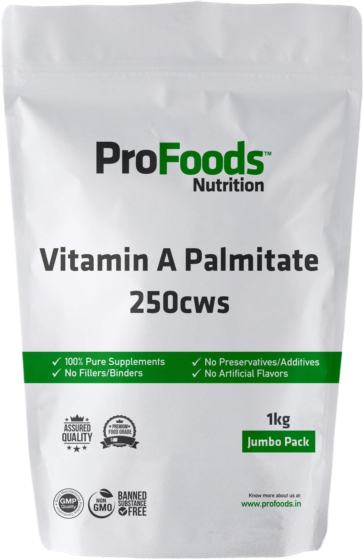 Profoods Vitamin A Palmitate 250cws Powder (1 kg)