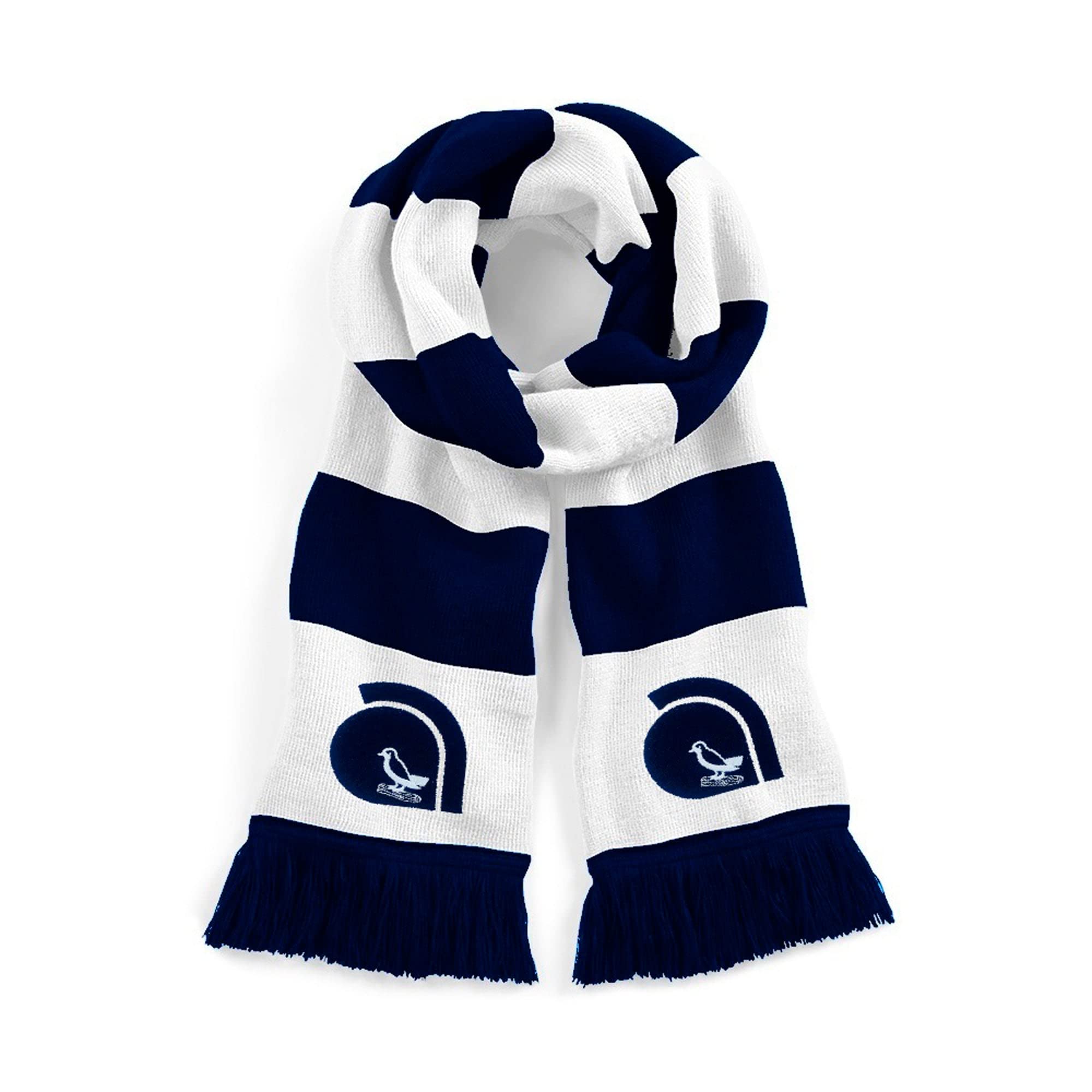 West Brom 1970s Retro Traditional Football Scarf Embroidered Logo