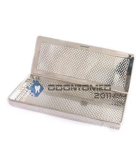 Cassetta Sterilizzazione In Acciaio Inox Per Strumenti Dentali - S.S Modello DN-311 - Foto 3