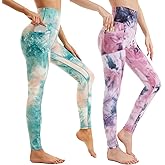 ROSA JUNIO High Waist Leggings with Pockets for Women, Stretch Workout Leggings Exercise Athletic Yoga Pants