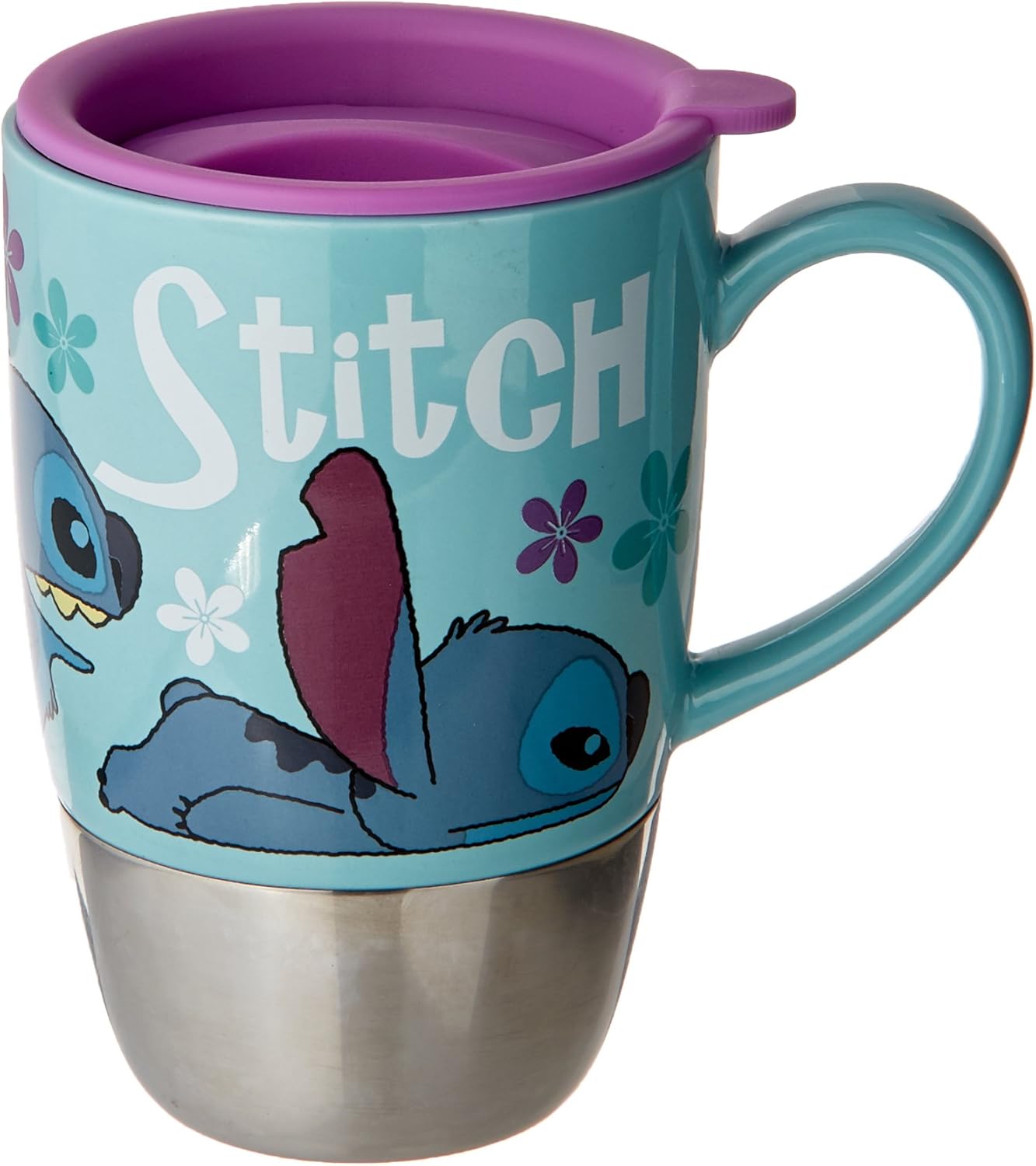 Disney Stitch Ceramic Top Travel Mug Amazon.ca Home & Kitchen